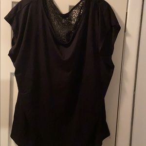 Jessica Simpson Black Sleeveless Blouse